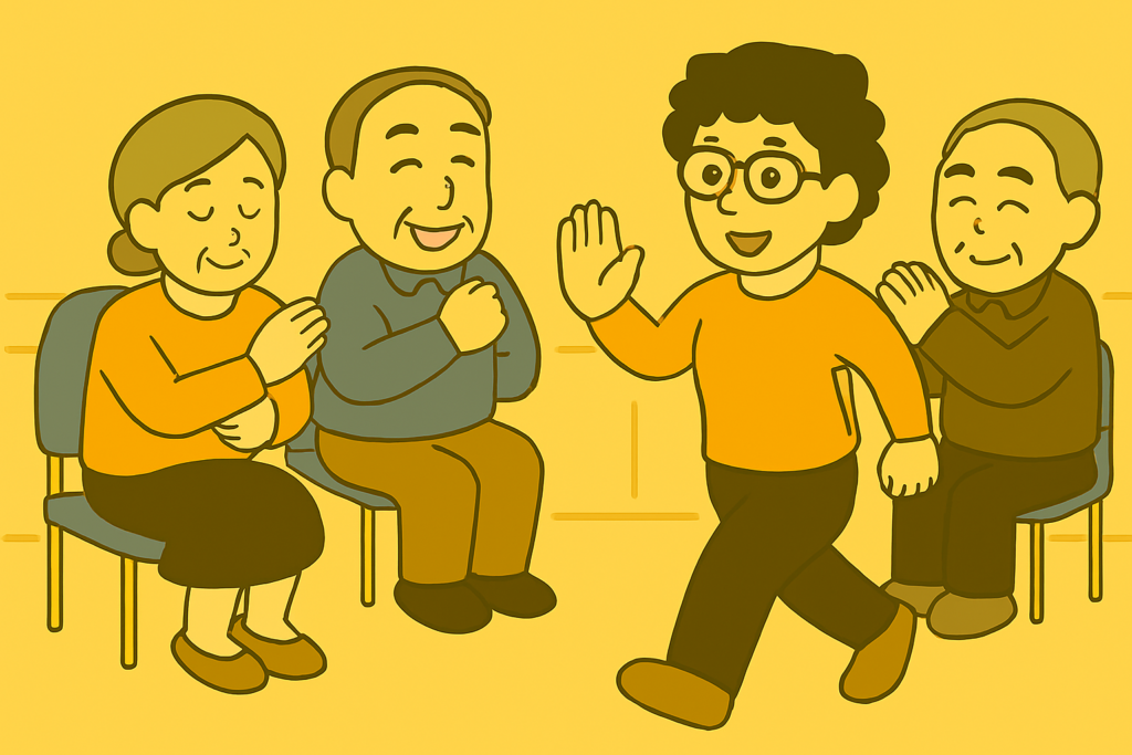 「むすぶ・ひらく手遊びエクササイズ」の基本のルールと遊び方